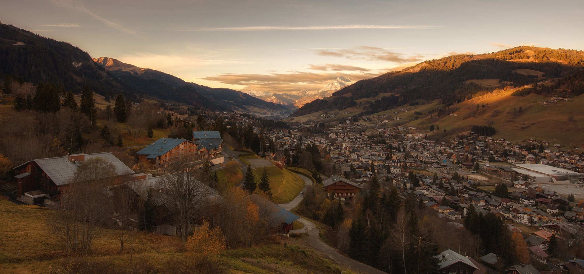 Location appartements et chalets à Megève près des pistes de ski